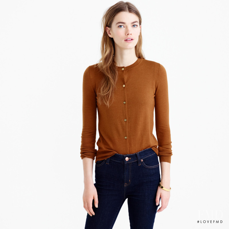 Mathilde Brandi featured in  the J.Crew catalogue for Spring/Summer 2016