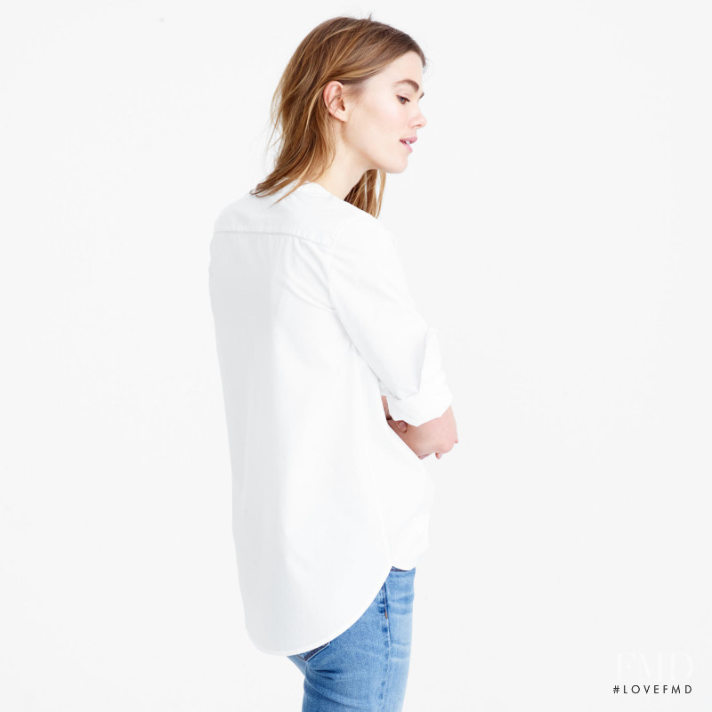 Mathilde Brandi featured in  the J.Crew catalogue for Spring/Summer 2016