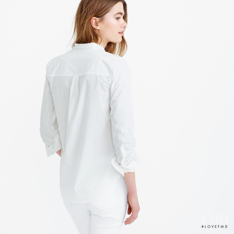 Mathilde Brandi featured in  the J.Crew catalogue for Spring/Summer 2016