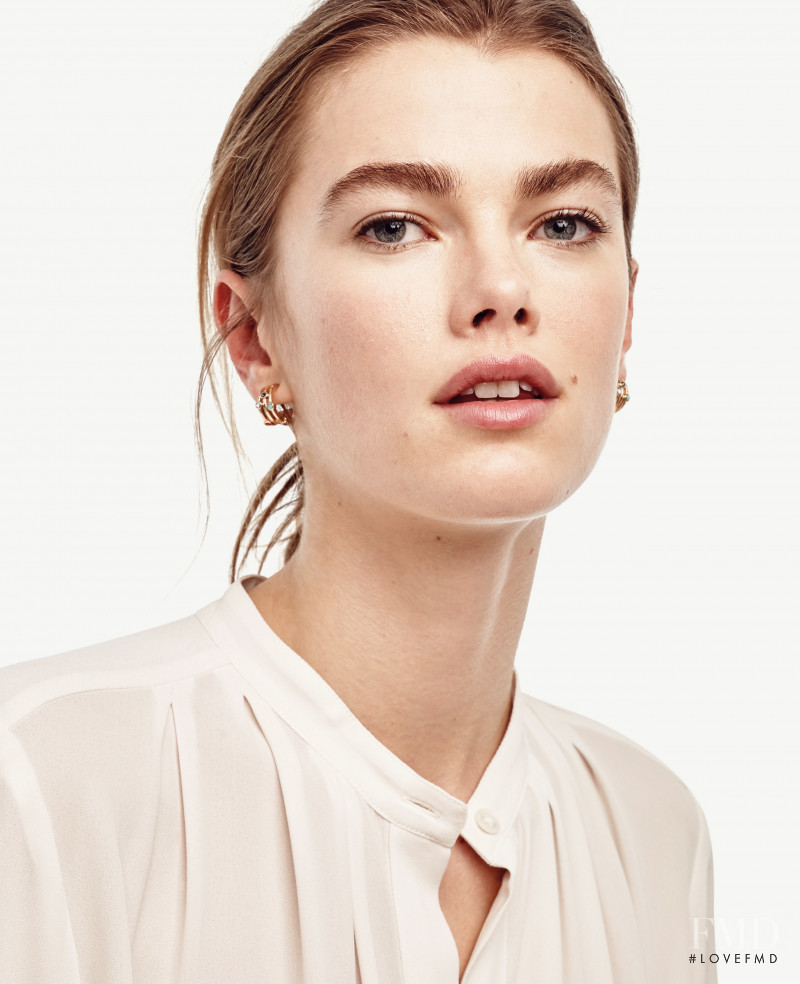 Mathilde Brandi featured in  the Ann Taylor catalogue for Summer 2016