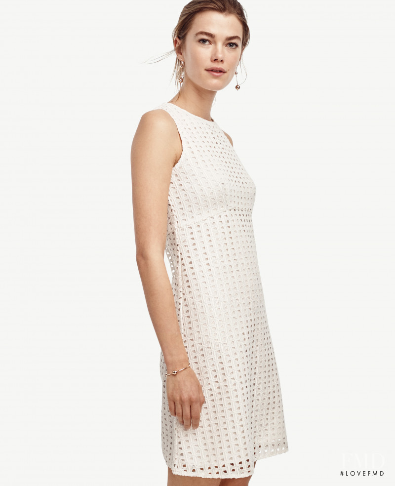 Mathilde Brandi featured in  the Ann Taylor catalogue for Summer 2016