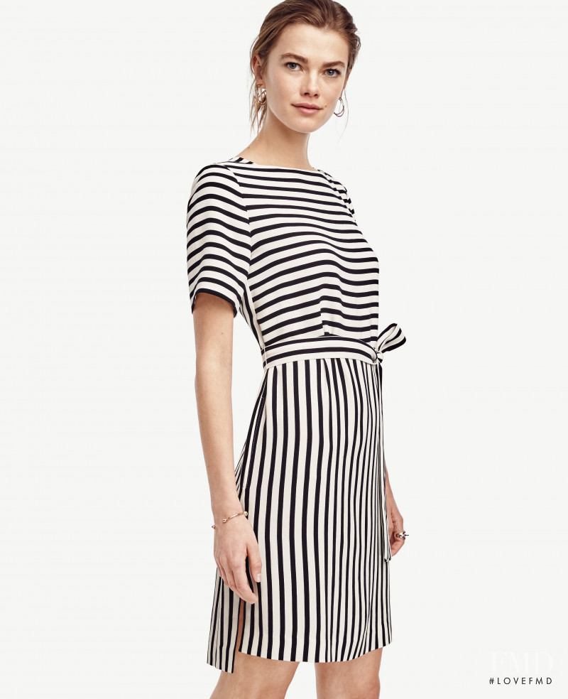 Mathilde Brandi featured in  the Ann Taylor catalogue for Summer 2016