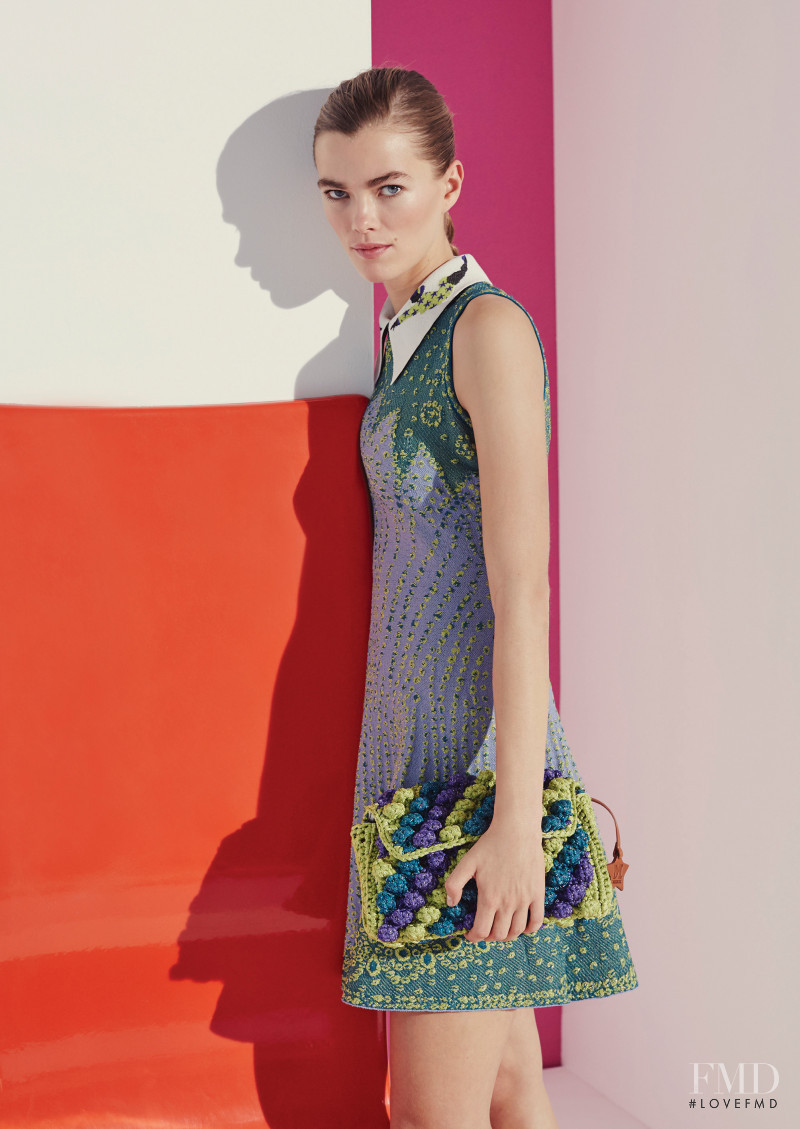 Mathilde Brandi featured in  the M Missoni catalogue for Summer 2016