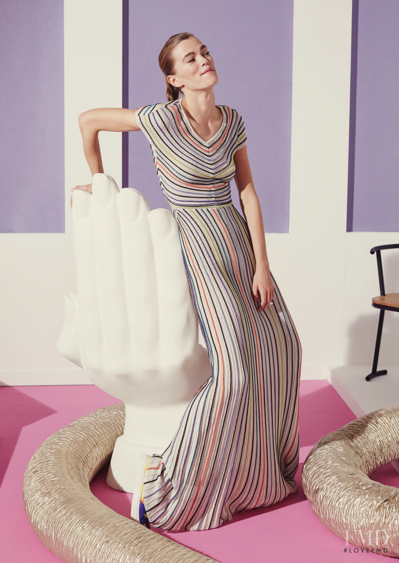 Mathilde Brandi featured in  the M Missoni catalogue for Summer 2016