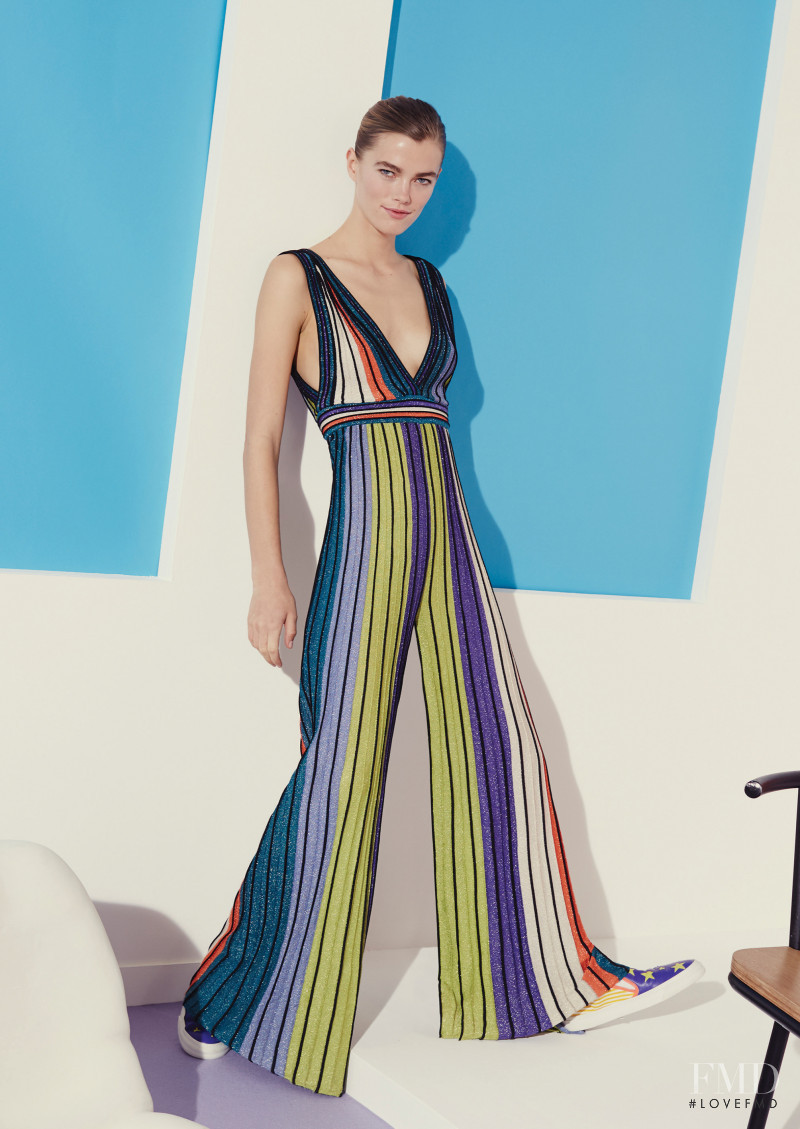 Mathilde Brandi featured in  the M Missoni catalogue for Summer 2016