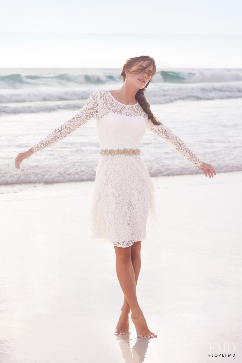 Mathilde Brandi featured in  the BHLDN Bridal lookbook for Spring/Summer 2015