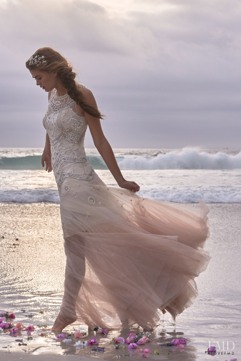 Mathilde Brandi featured in  the BHLDN Bridal lookbook for Spring/Summer 2015