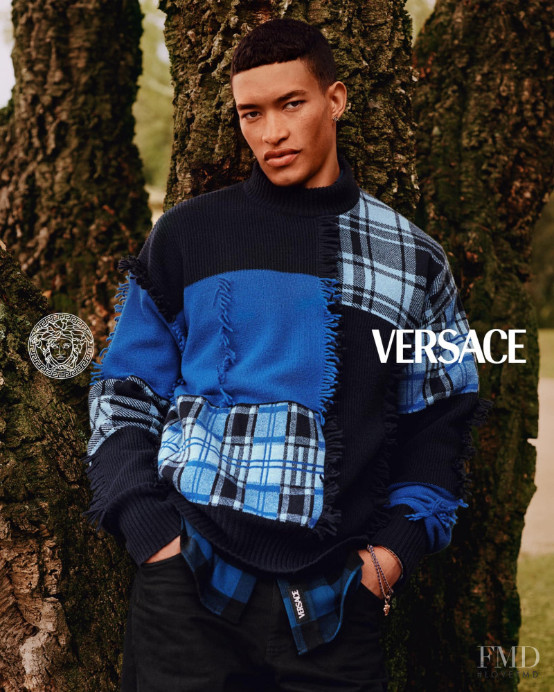 Versace advertisement for Pre-Fall 2021