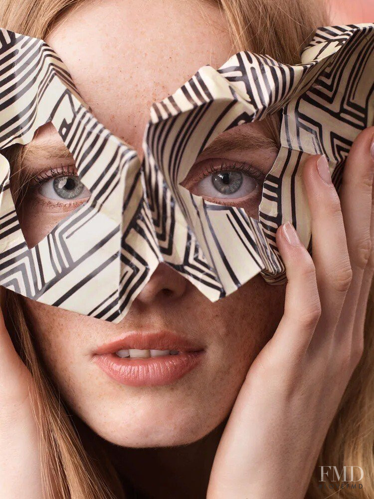 Rianne Van Rompaey featured in  the Zara advertisement for Autumn/Winter 2021