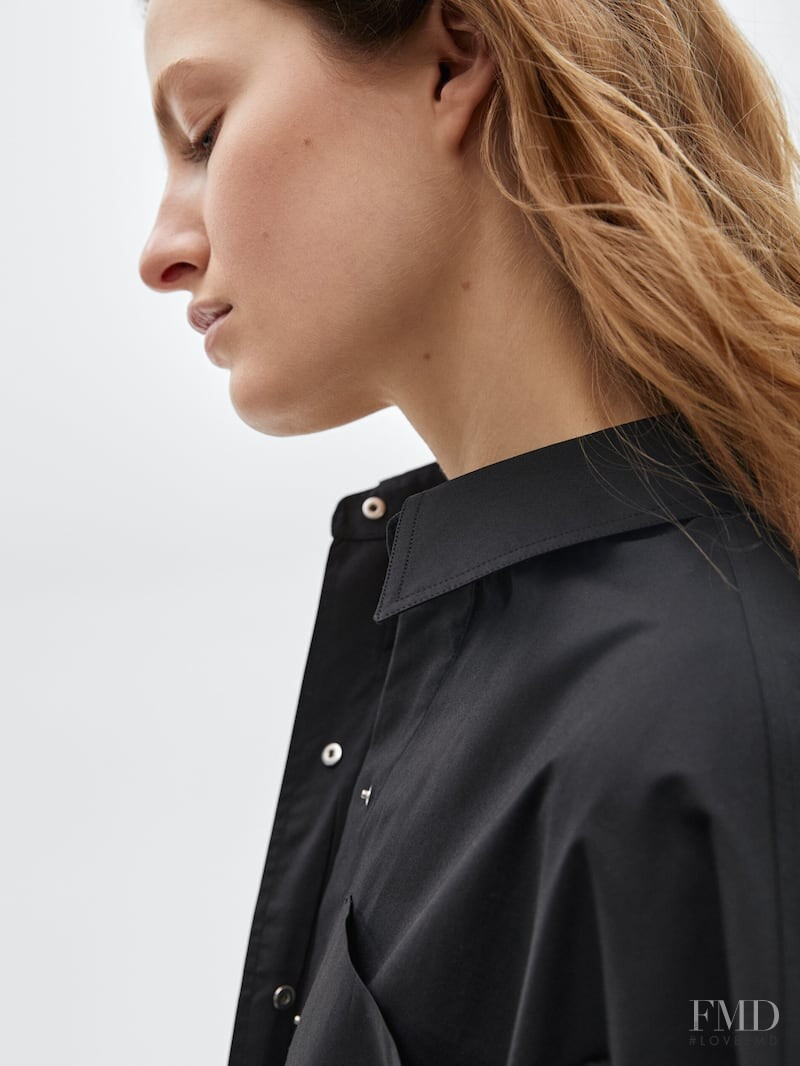 Felice Noordhoff featured in  the Massimo Dutti catalogue for Spring/Summer 2021