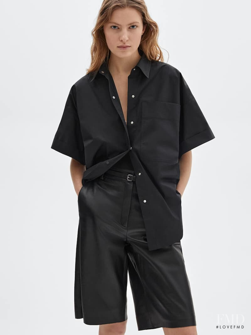 Felice Noordhoff featured in  the Massimo Dutti catalogue for Spring/Summer 2021