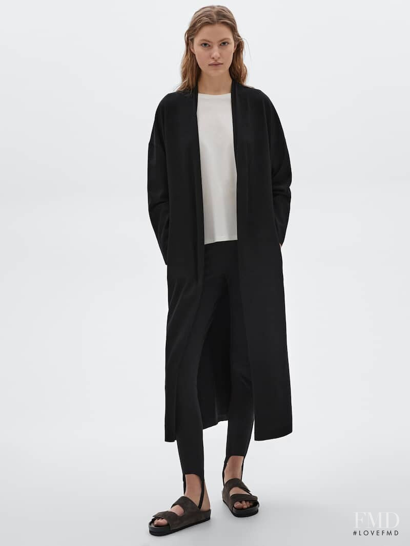 Felice Noordhoff featured in  the Massimo Dutti catalogue for Spring/Summer 2021