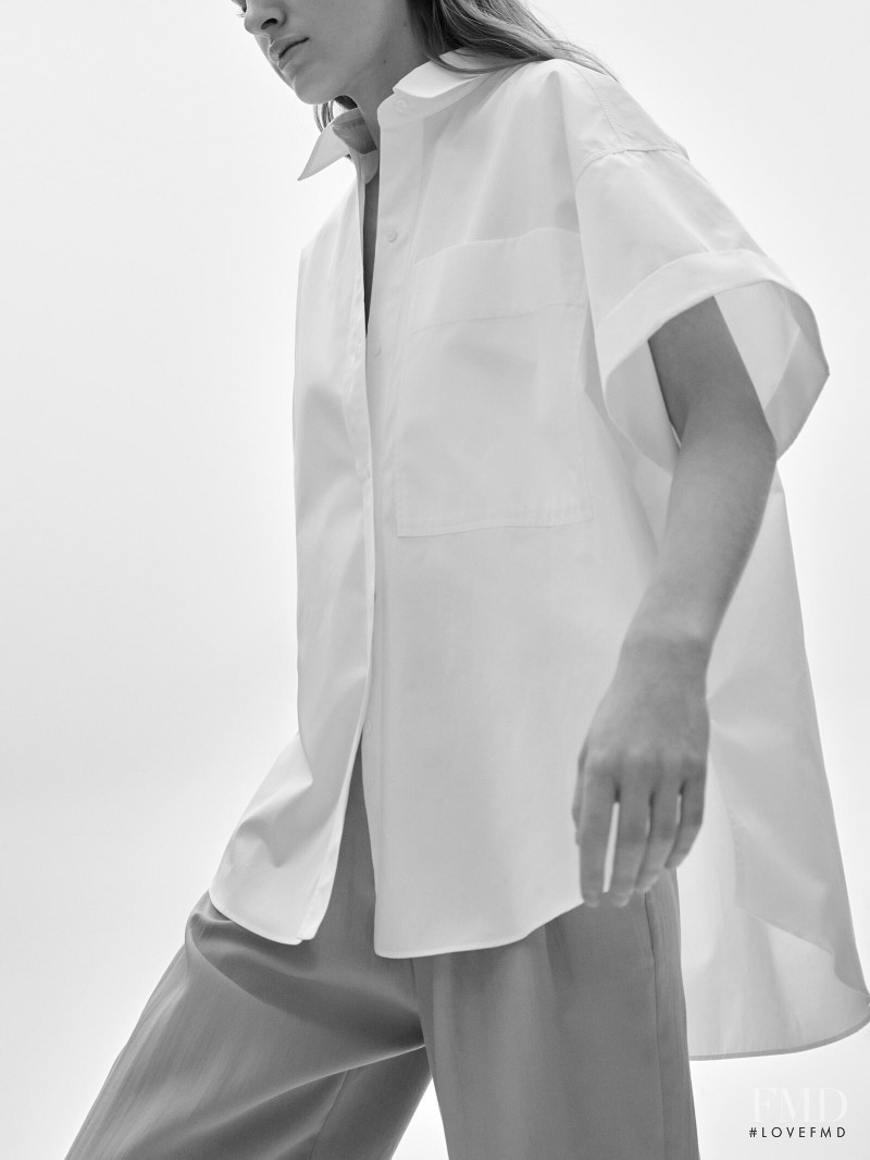Felice Noordhoff featured in  the Massimo Dutti catalogue for Spring/Summer 2021