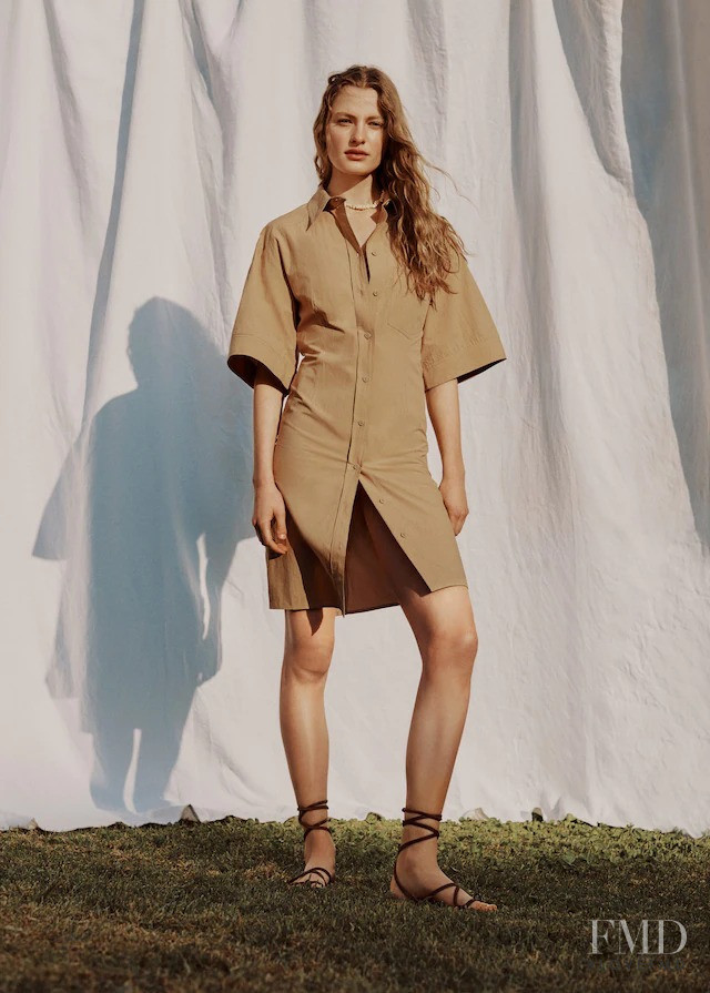 Felice Noordhoff featured in  the Mango Feeling Mother Earth  lookbook for Summer 2021