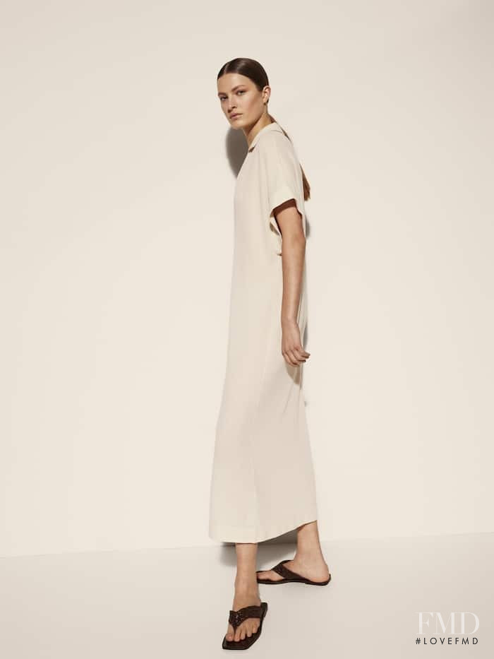 Felice Noordhoff featured in  the Massimo Dutti Match lookbook for Summer 2021