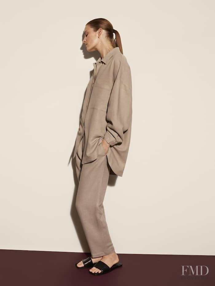 Felice Noordhoff featured in  the Massimo Dutti Match lookbook for Summer 2021