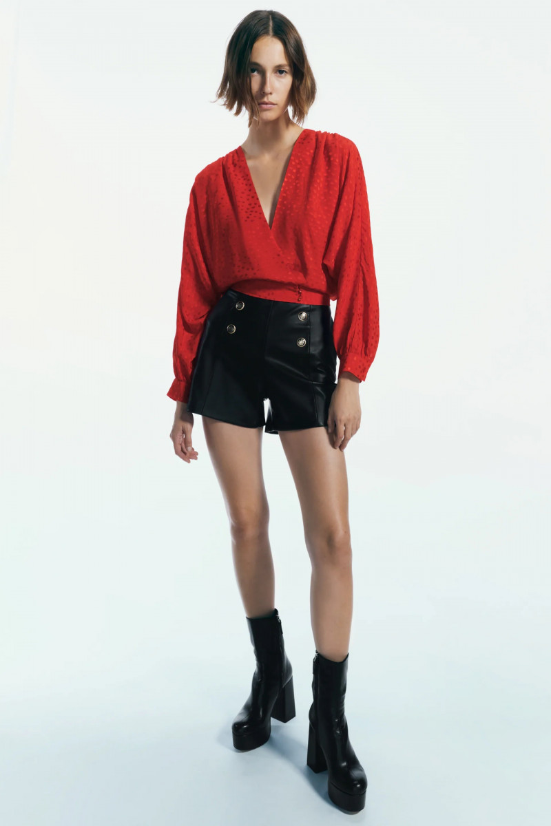 Mali Koopman featured in  the Zara catalogue for Autumn/Winter 2021