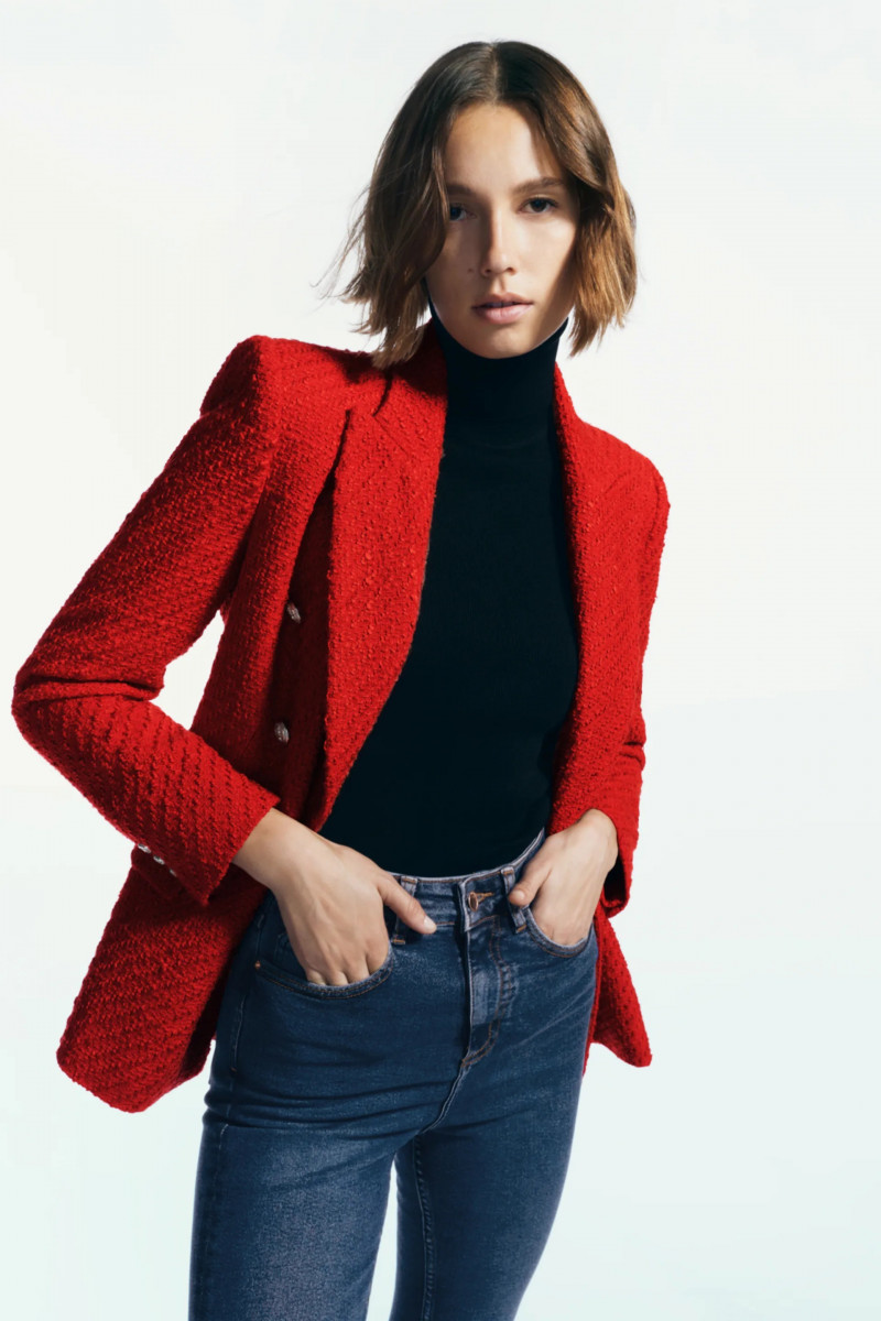 Mali Koopman featured in  the Zara catalogue for Autumn/Winter 2021