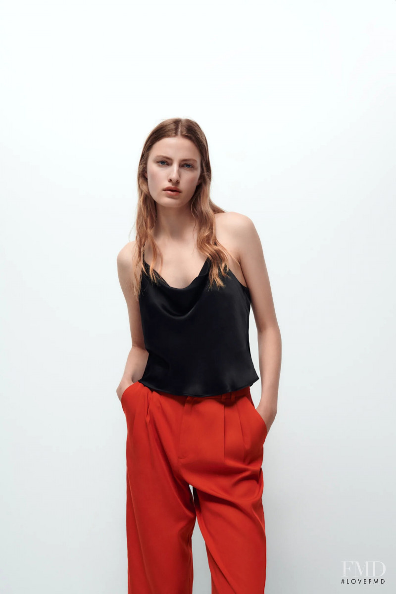 Felice Noordhoff featured in  the Zara catalogue for Autumn/Winter 2021