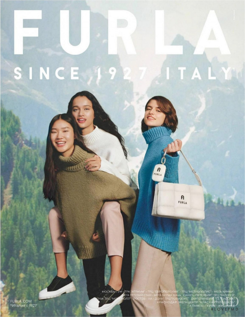 Furla advertisement for Autumn/Winter 2021