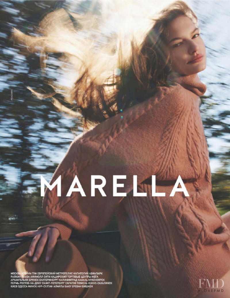 Faretta Radic featured in  the Marella advertisement for Autumn/Winter 2021