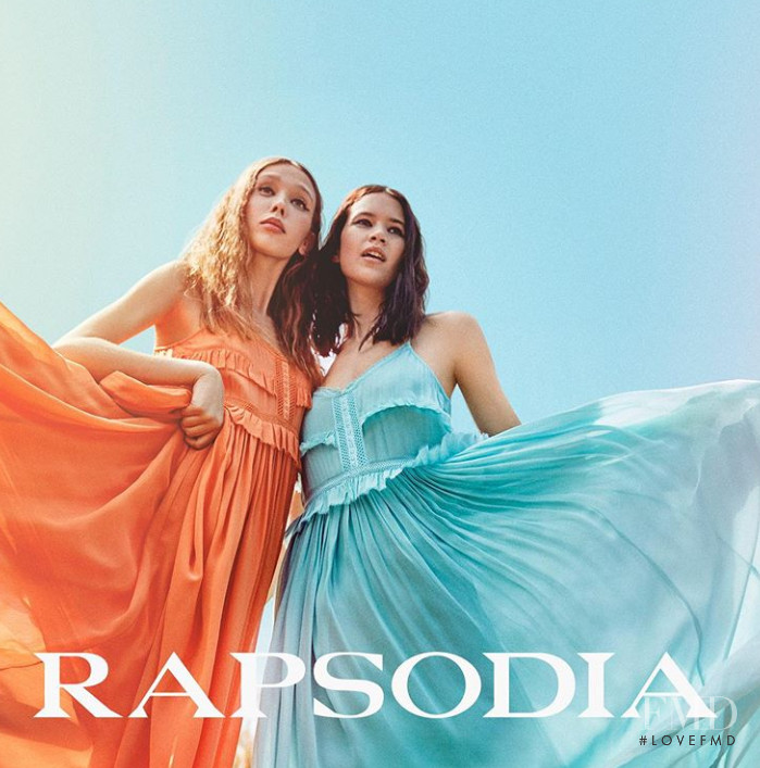 Moira Berntz featured in  the Rapsodia lookbook for Spring/Summer 2020