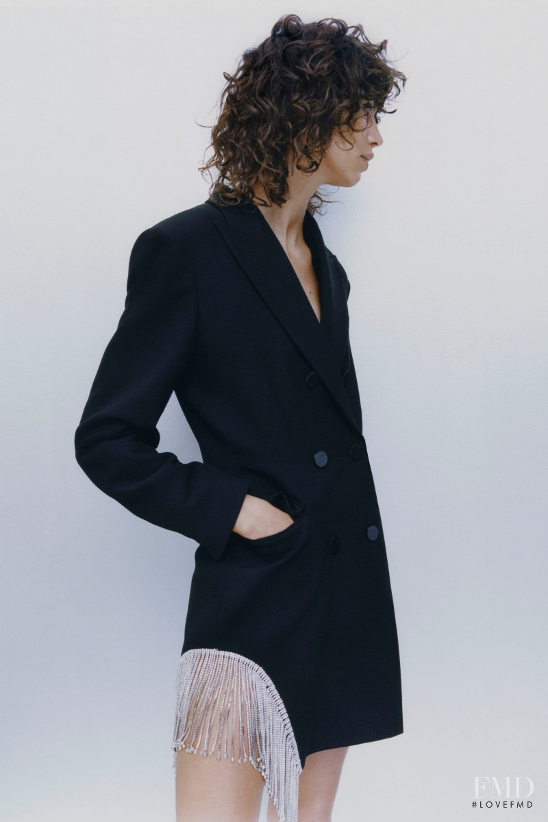 Mica Arganaraz featured in  the Zara lookbook for Winter 2020