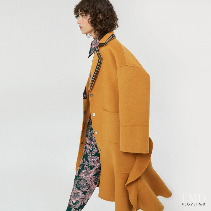 Mica Arganaraz featured in  the Jazmin Chebar advertisement for Autumn/Winter 2021