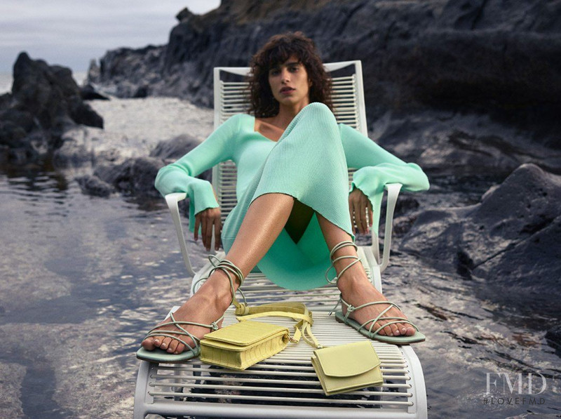 Mica Arganaraz featured in  the CCC lookbook for Spring/Summer 2021