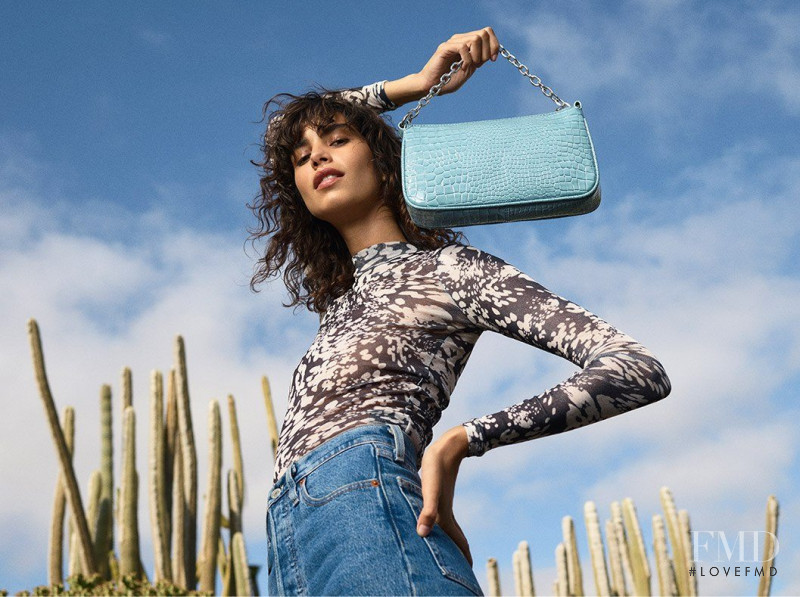 Mica Arganaraz featured in  the CCC lookbook for Spring/Summer 2021