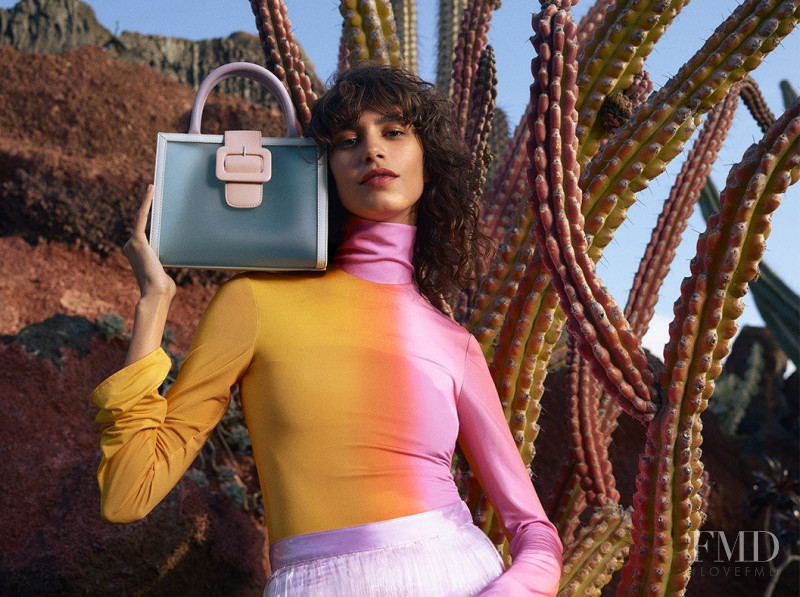 Mica Arganaraz featured in  the CCC lookbook for Spring/Summer 2021