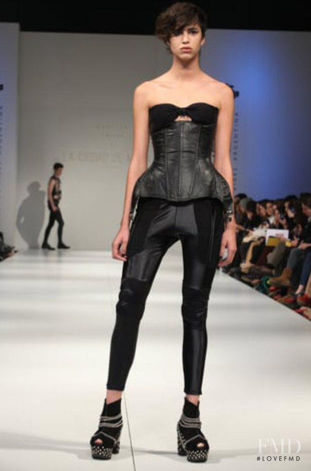 Mica Arganaraz featured in  the Emilse Benitez fashion show for Spring/Summer 2013