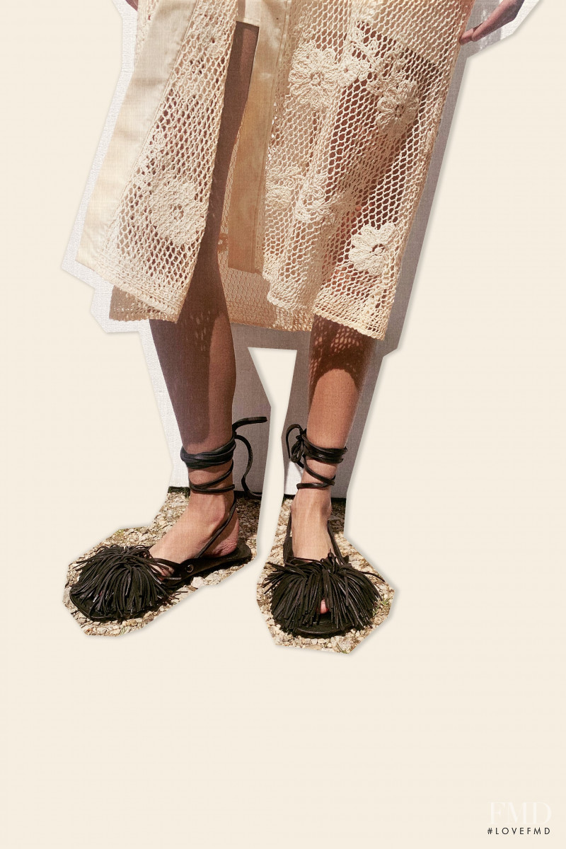 Mica Arganaraz featured in  the Zara Sulle Dolomiti lookbook for Spring/Summer 2021