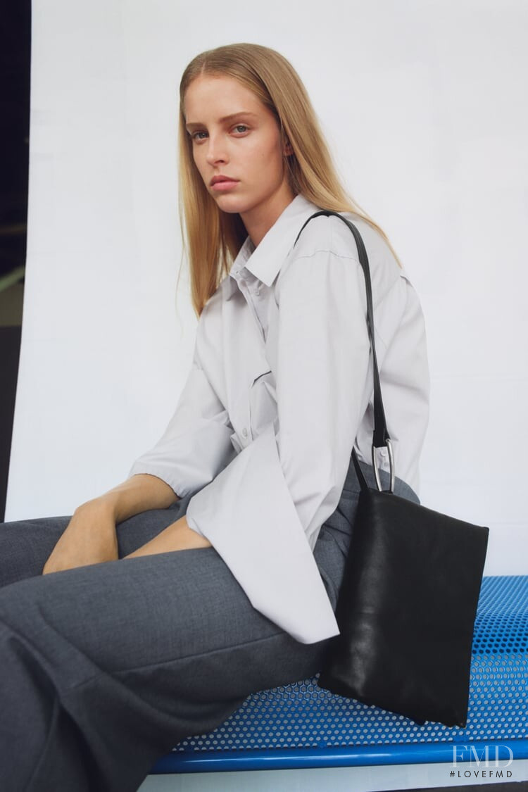Abby Champion featured in  the Zara lookbook for Autumn/Winter 2020