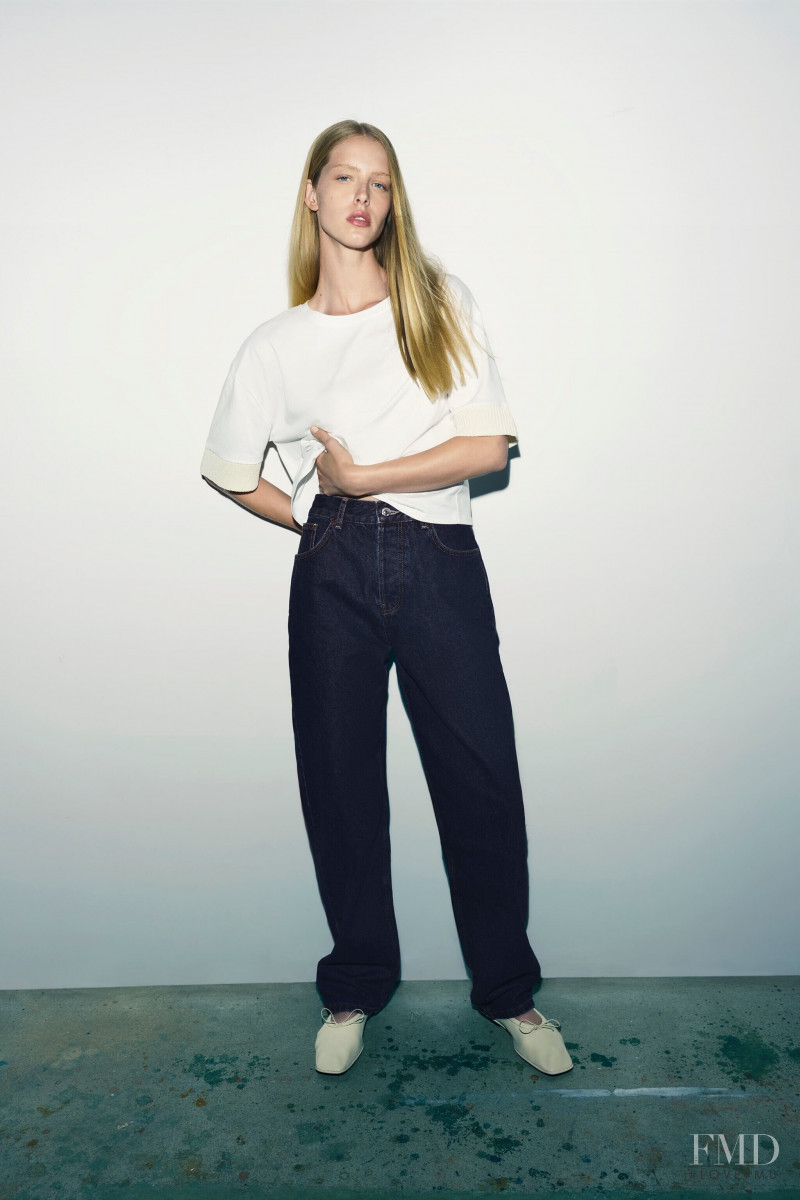 Abby Champion featured in  the Zara catalogue for Autumn/Winter 2021