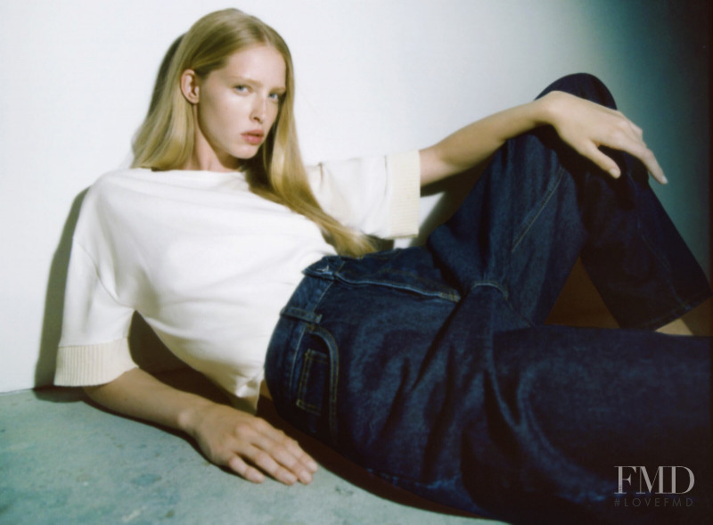 Abby Champion featured in  the Zara catalogue for Autumn/Winter 2021