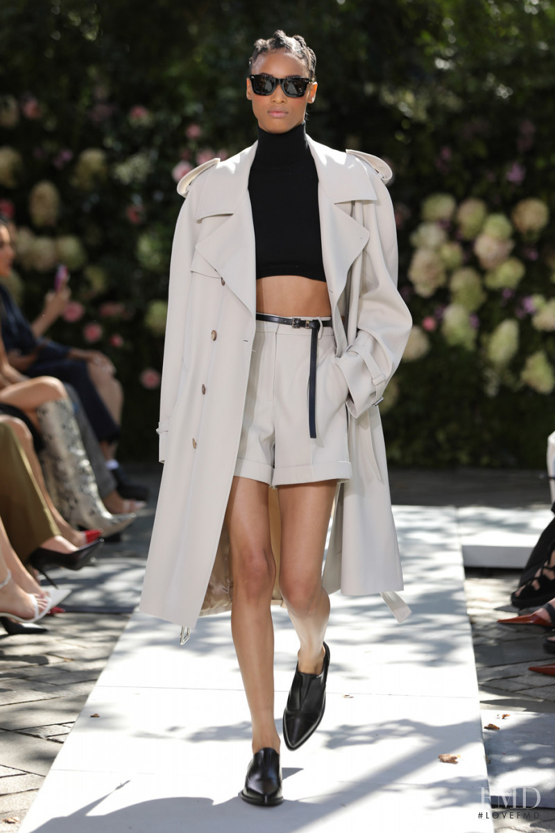 Janaye Furman featured in  the Michael Kors Collection fashion show for Spring/Summer 2022