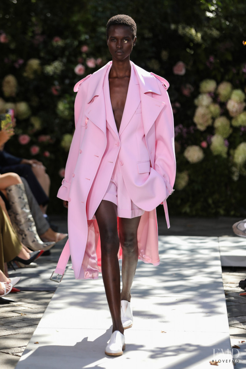 Amar Akway featured in  the Michael Kors Collection fashion show for Spring/Summer 2022