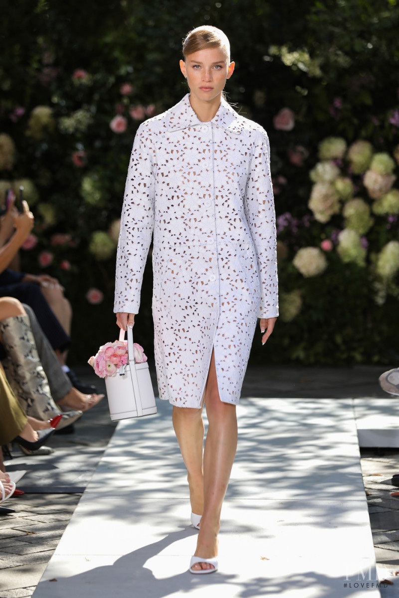 Rebecca Leigh Longendyke featured in  the Michael Kors Collection fashion show for Spring/Summer 2022