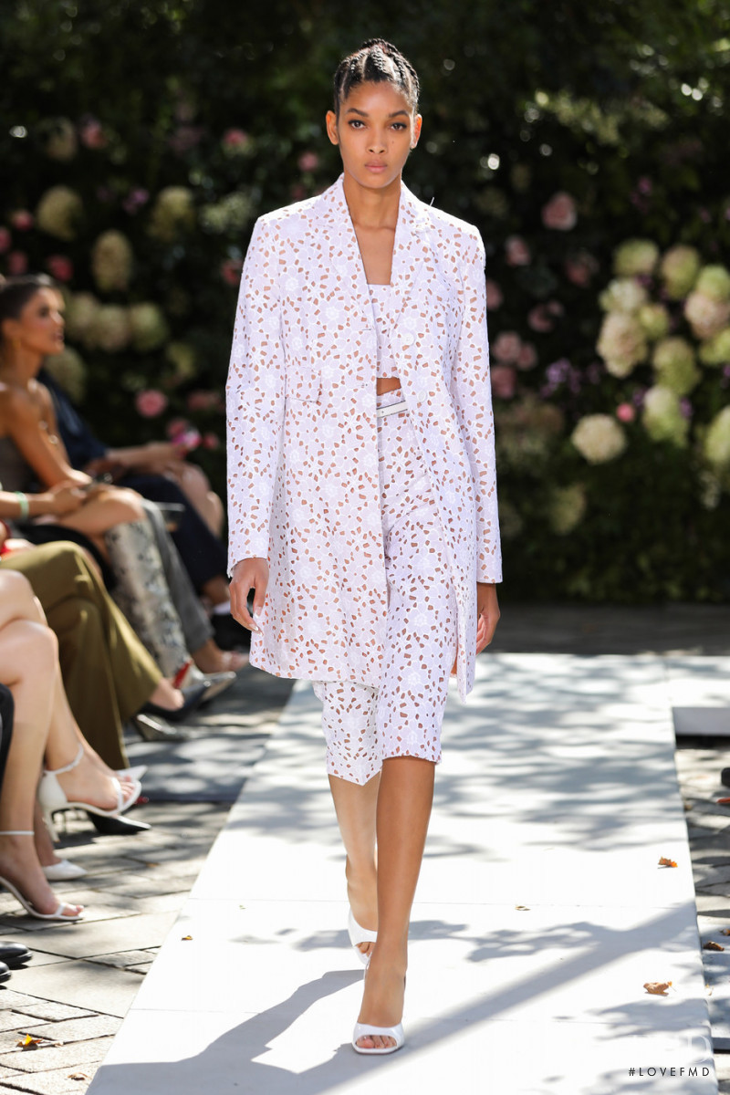 Licett Morillo featured in  the Michael Kors Collection fashion show for Spring/Summer 2022