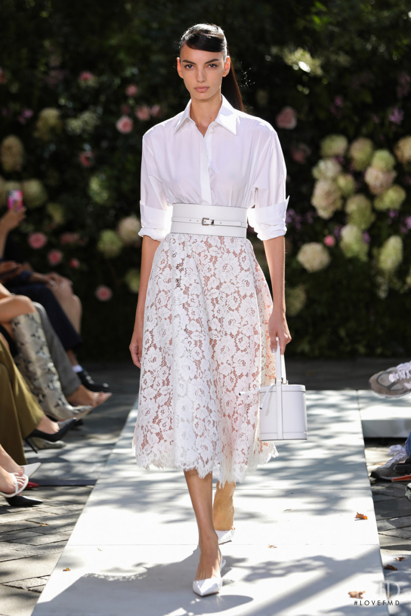 Cynthia Arrebola featured in  the Michael Kors Collection fashion show for Spring/Summer 2022