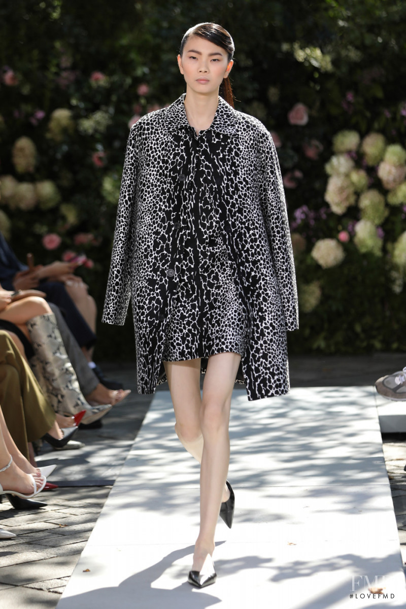 Sherry Shi featured in  the Michael Kors Collection fashion show for Spring/Summer 2022
