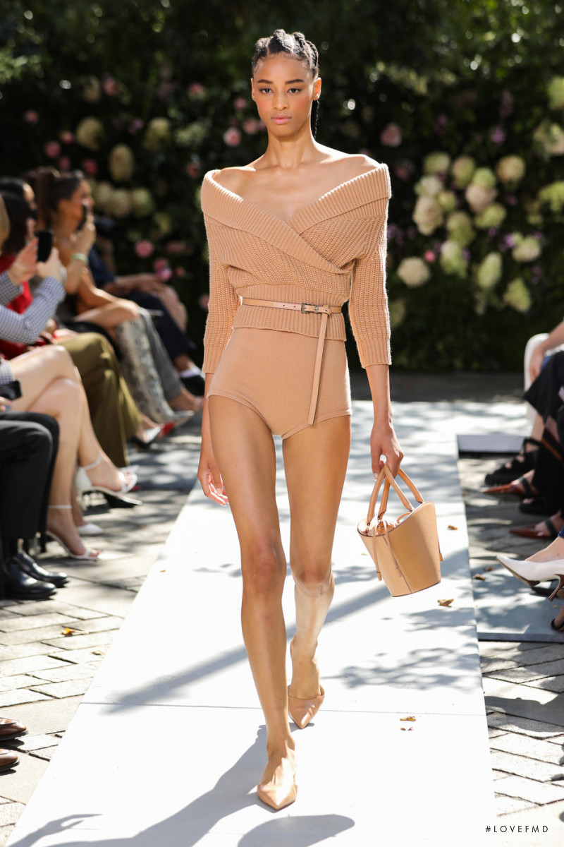 Janaye Furman featured in  the Michael Kors Collection fashion show for Spring/Summer 2022