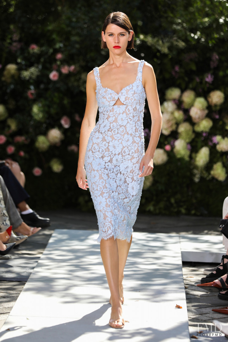 Vivienne Rohner featured in  the Michael Kors Collection fashion show for Spring/Summer 2022