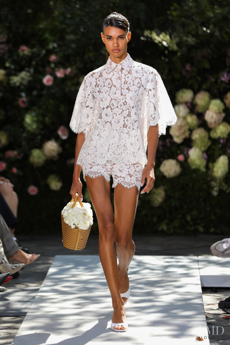 Barbara Valente featured in  the Michael Kors Collection fashion show for Spring/Summer 2022