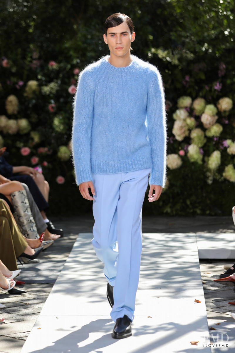 Liam Kelly featured in  the Michael Kors Collection fashion show for Spring/Summer 2022