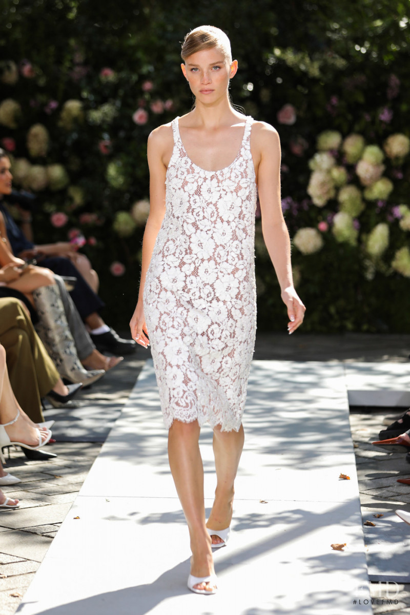 Rebecca Leigh Longendyke featured in  the Michael Kors Collection fashion show for Spring/Summer 2022