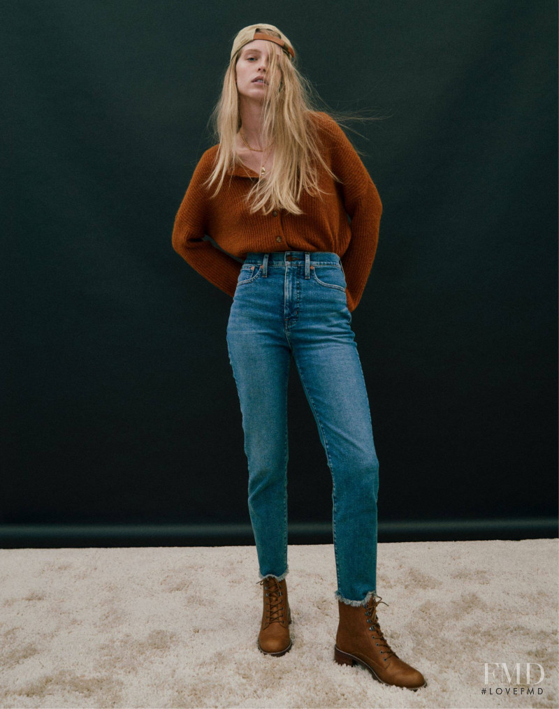 Abby Champion featured in  the Madewell Fall Mood lookbook for Fall 2021