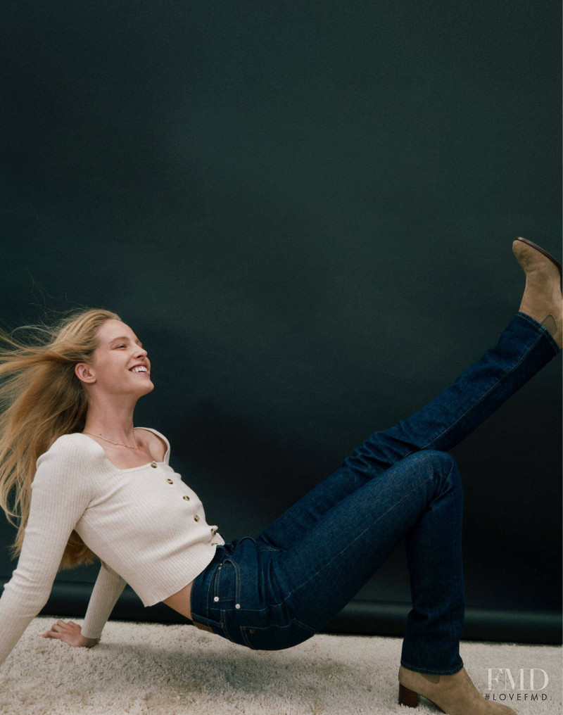 Abby Champion featured in  the Madewell Fall Mood lookbook for Fall 2021