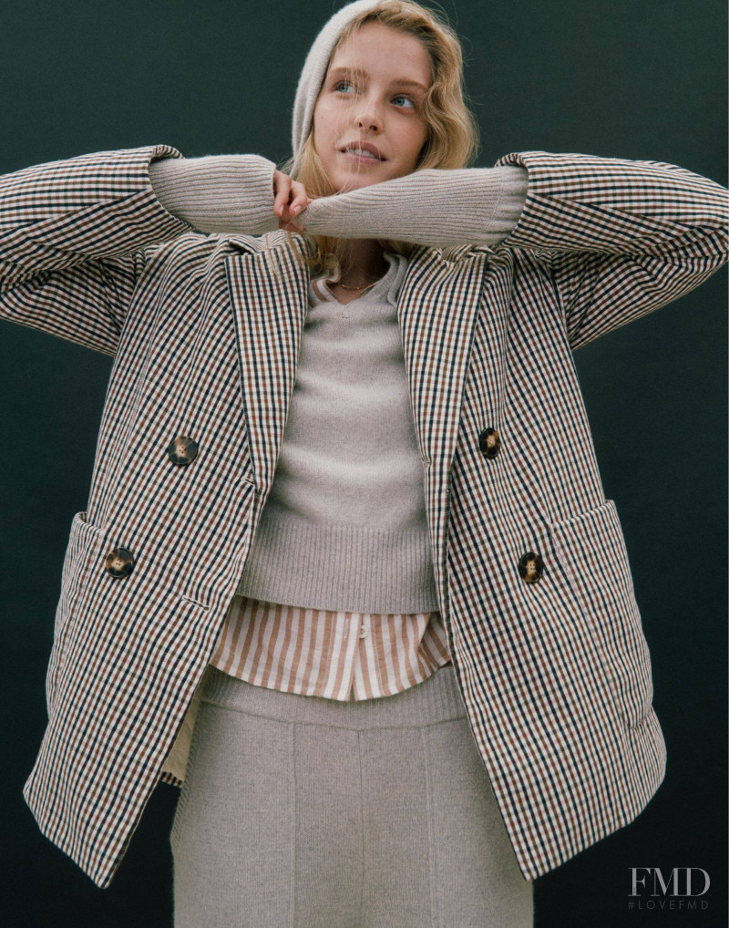 Abby Champion featured in  the Madewell Fall Mood lookbook for Fall 2021